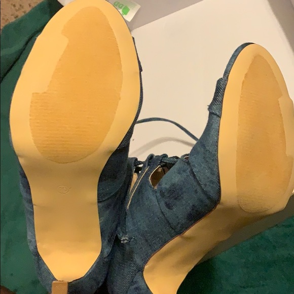 Liliana blue jeans heels - Picture 4 of 5